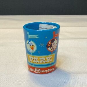 Disney Parks Walt Disney World Play In The Park Toothpick Holder Shot Glass